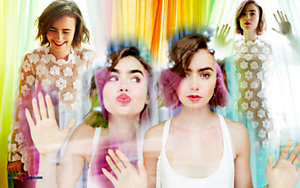 Lily Collins V