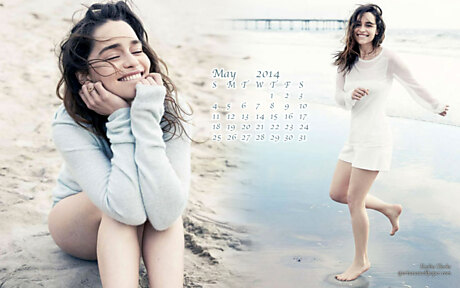 May 2014 - Emilia Clarke