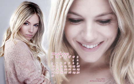 March 2013 - Sienna Miller