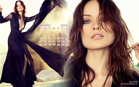 October 2015 - Olivia Wilde