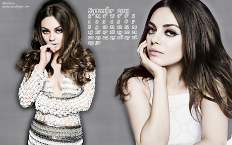September 2013 - Mila Kunis