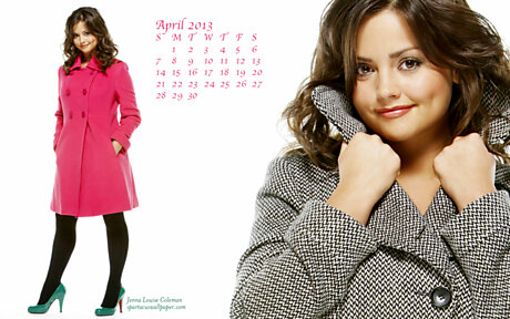 April 2013 - Jenna Louise Coleman