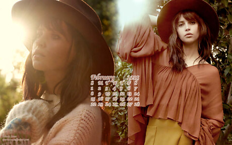 February 2015 - Felicity Jones