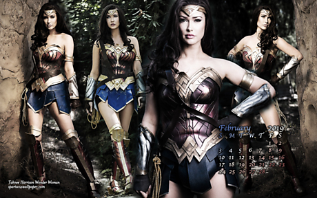 Tahnee Harrison - Wonder Woman - February 2019