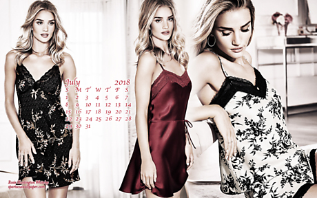 Rosie Huntington Whiteley - July 2018