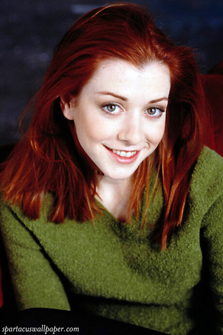 Alyson Hannigan - Christmas 2007