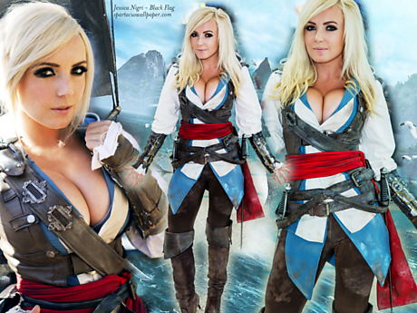 Jessica Nigri - Black Flag