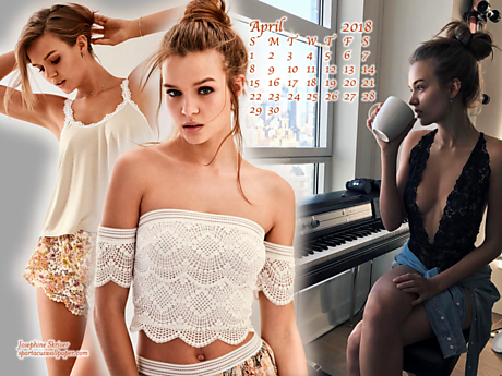 Josephine Skriver - April 2018