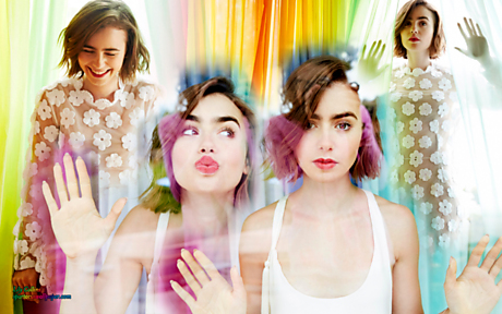 Lily Collins V