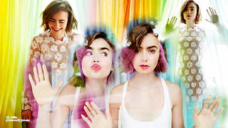 Lily Collins V