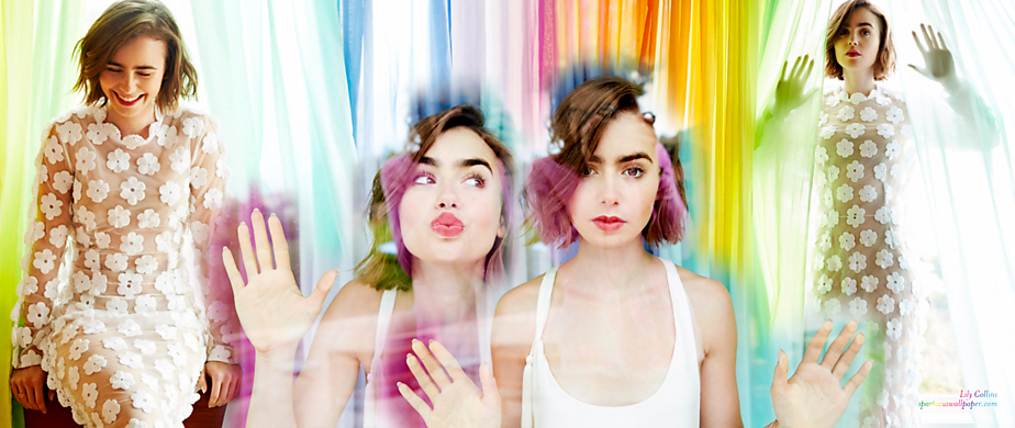Lily Collins V