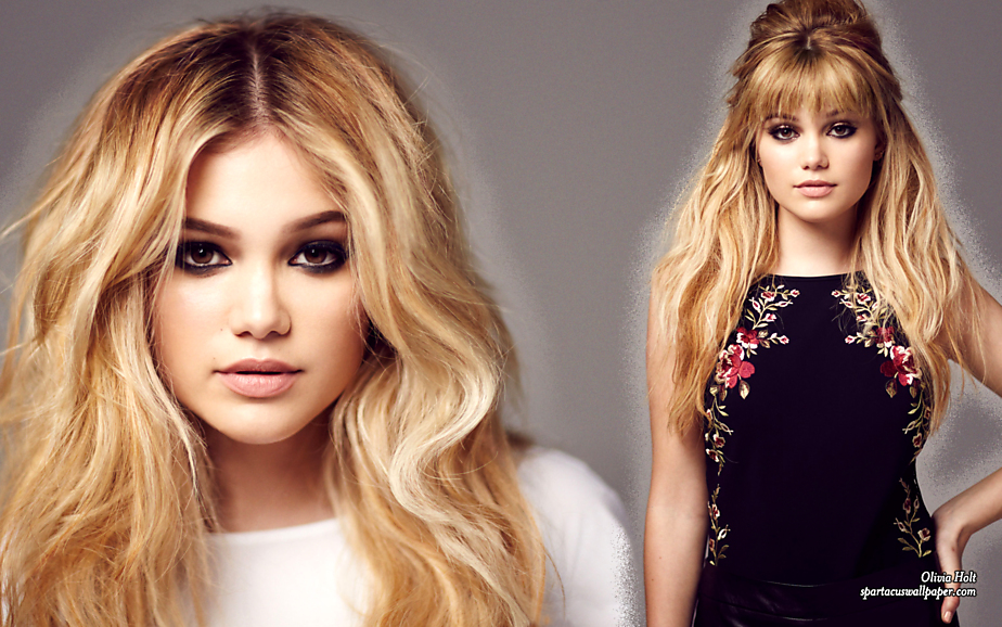 Desktop and mobile wallpaper featuring Olivia Holt. 