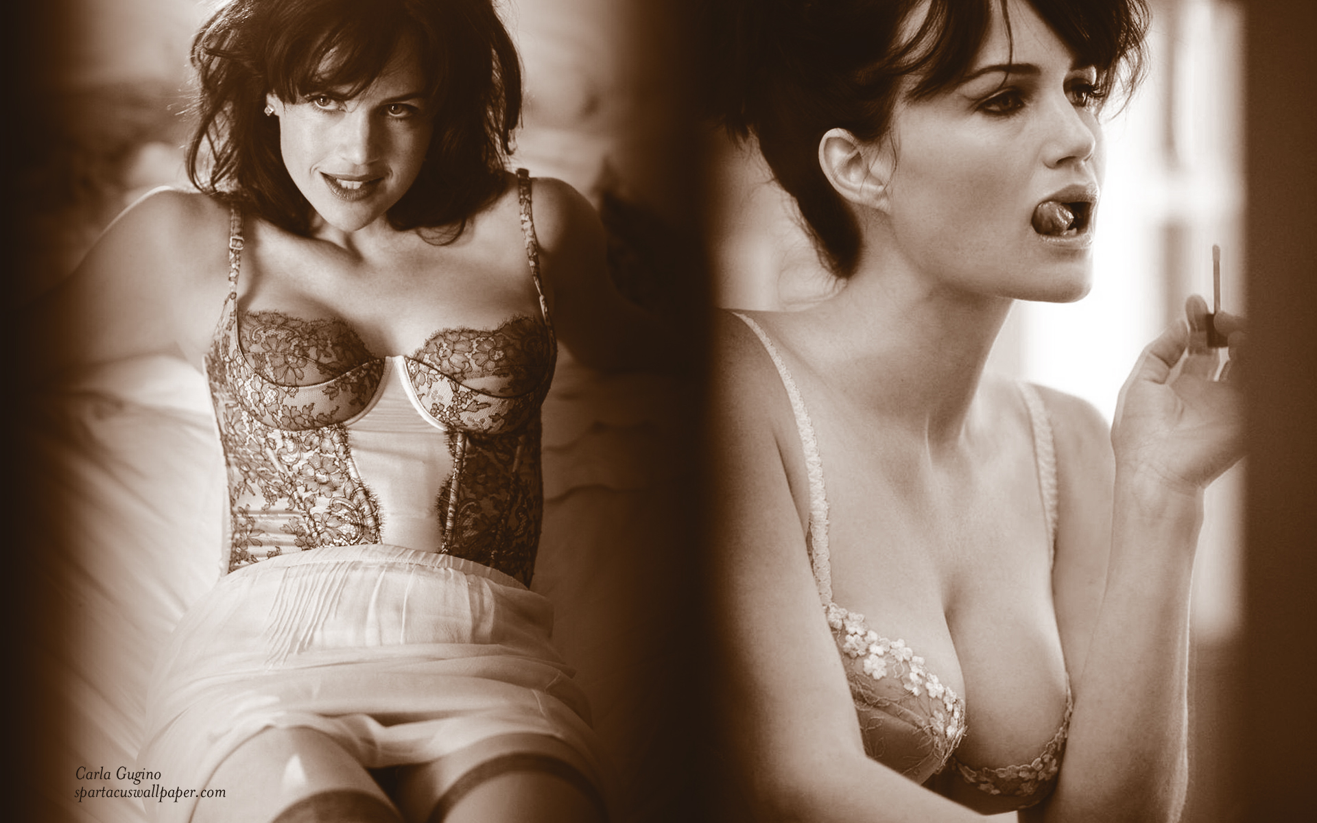 Carla Gugino. 