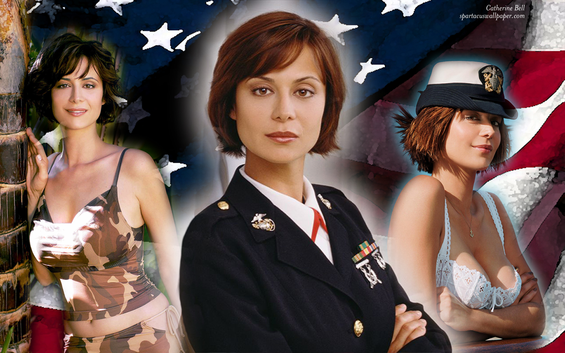 Catherine Bell. 